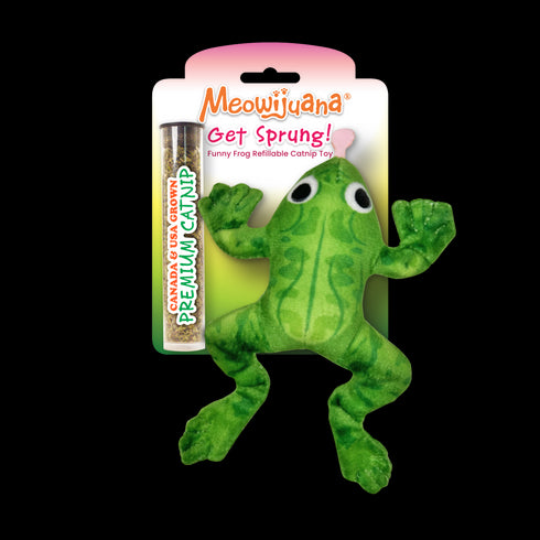 Meowjiuana Get Sprung Refillable Frog